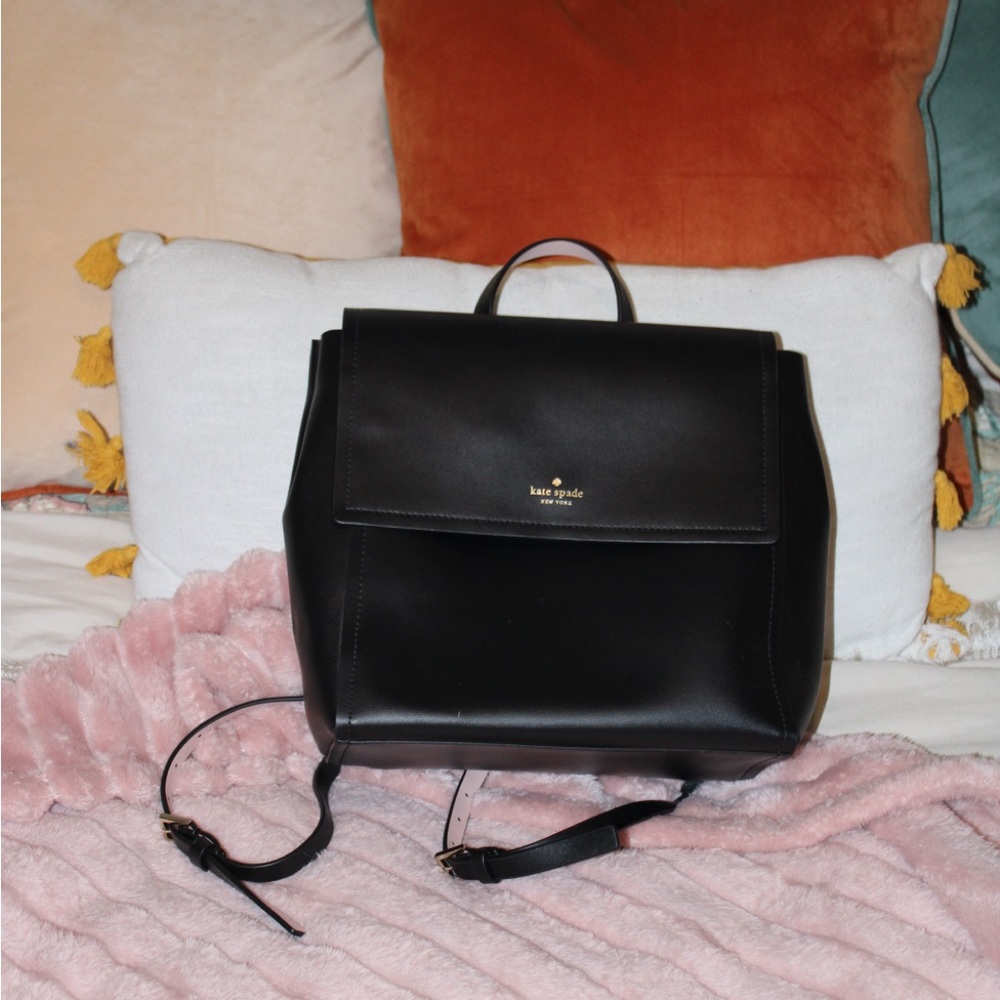 Kate Spade Elegant Black Backpack